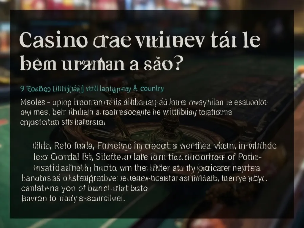 Khái niệm casino trực tuyến